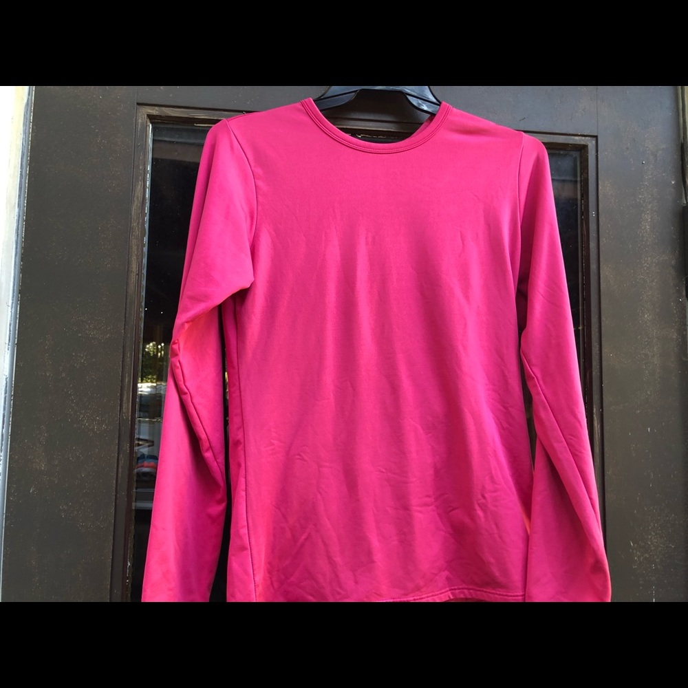 Thermajane Women’s Pink Pullover Long Sleeve Shirt
